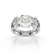 1.08 CT Round Shape Lab Diamond Ring